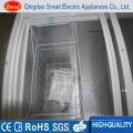 R134A kommerzielle Schiebetür Glasplatte Chest Deep Freezer